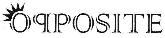 OPPOSITE