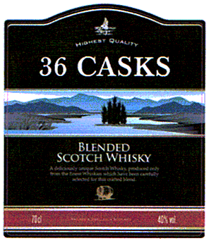 36 CASKS