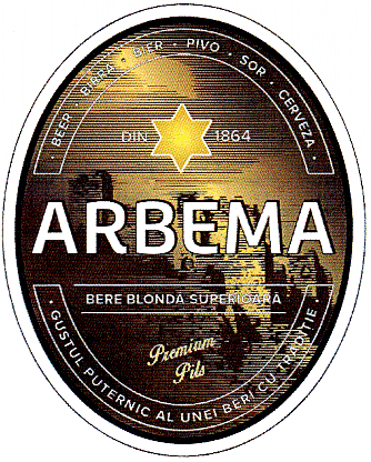 DIN 1864 ARBEMA BERE BLONDA SUPERIOARA GUSTUL PUTERNIC AL BERII CU TRADITIE