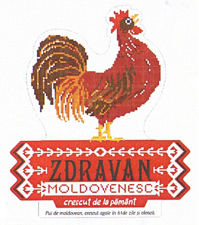 ZDRAVĂN MOLDOVENESC crescut de la pământ Pui de moldovean, crescut agale în 61 de zile şi oleacă