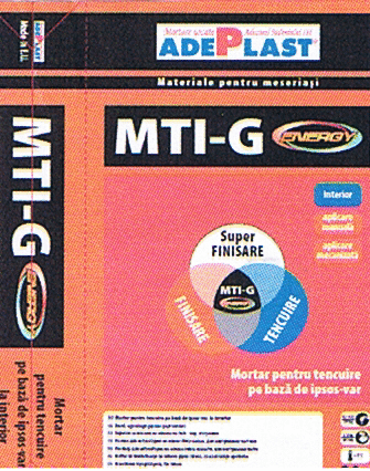 MTI-G ENERGY ADEPLASTSuper FINISARE FINISARE TENCUIRE