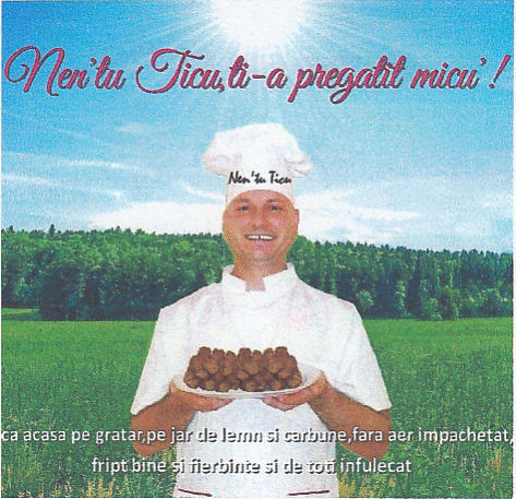 Nen'tu Ticu ţi-a pregatit micu'! ca acasa pe gratar, pe jar de lemn si carbune, fara aer impachetat, fript bine si fierbinte si de toti infulecat