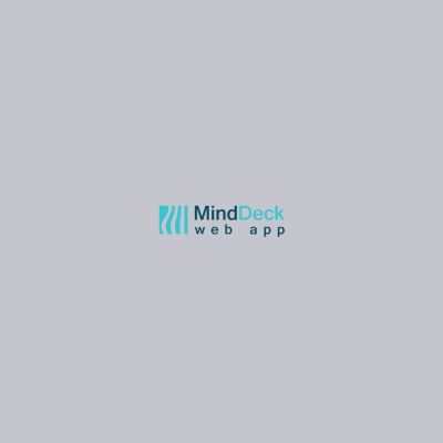 Mind Deck web app