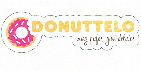 DONUTTELO miez pufos, gust delicios