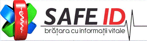 SAFEID brăţara cu informaţii vitale