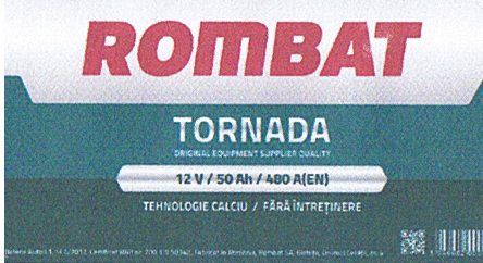 ROMBAT TORNADA