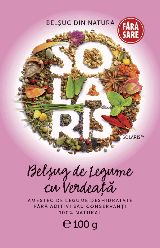 BELŞUG DIN NATURĂ SOLARIS Belşug de legume cu Verdeaţă