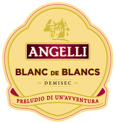 ANGELLI BLANC DE BLANCS DEMISEC PRELUDIO DI UN'AVVENTURA