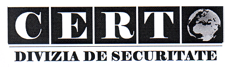 CERTO DIVIZIA DE SECURITATE