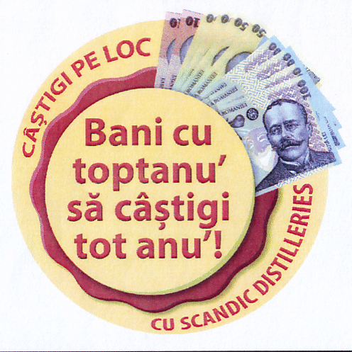 CÂŞTIGI PE LOC CU SCANDIC DISTILLERIES Bani cu toptanu' să câştigi tot anu'!