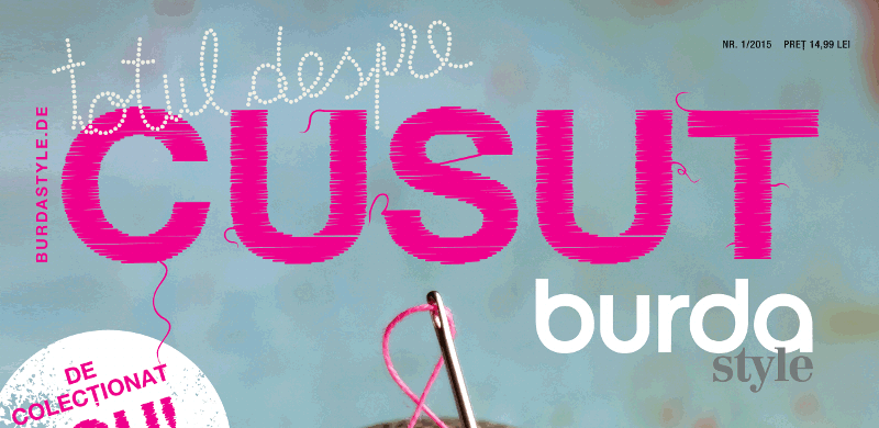 totul despre CUSUT burda style