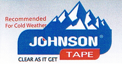 JOHNSON TAPE - CLEAR AS IT GET - RECOMMENDED FOR COLD WEATHER