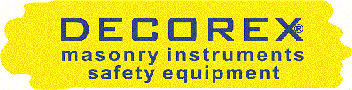 DECOREX masonry instruments safety equipment