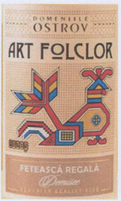 DOMENIILE OSTROV ART FOLCLOR COCOȘ FETEASCĂ REGALĂ Demisec