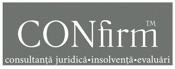 CONfirm consultanţă juridică insolvenţă evaluări