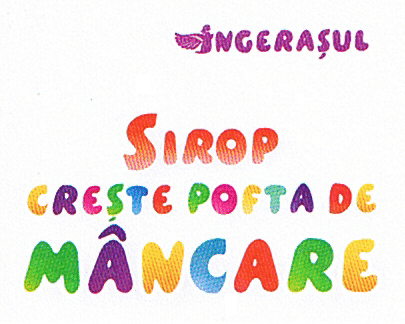 ÎNGERAŞUL SIROP CREŞTE POFTA DE MÂNCARE