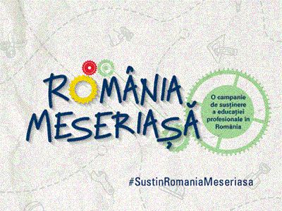 ROMÂNIA MESERIAŞĂ. # SustinRomaniaMeseriasa O campanie de sustinere a educatiei profesionale in România