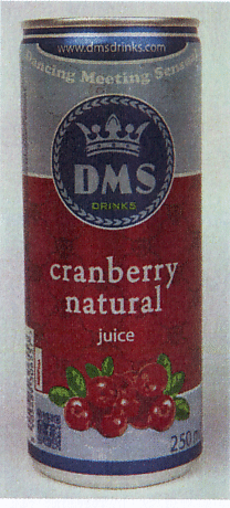 Dancing Meeting Sensual DMS DRINKS cranberry natural juice