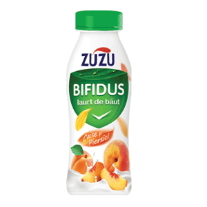 ZUZU BIFIDUS Iaurt de băut Caise şi Piersici