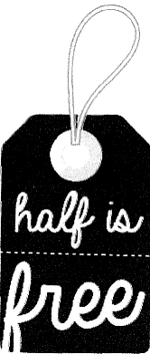 half is free