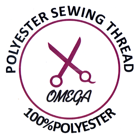 OMEGA POLYESTER SEWING THREAD 100%POLYESTER