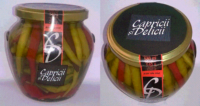 CD Capricii şi Delicii Ardei iute mixt