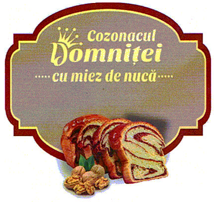 Cozonacul Domniţei....cu miez de nucă....