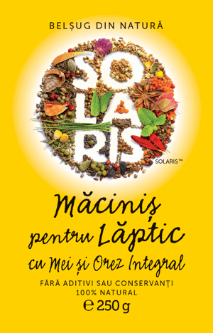 Măciniş pentru Lăptic cu mei şi orez Integral BELŞUG DIN NATURĂ SOLARIS