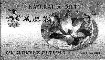 NATURALIA DIET CEAI ANTIADIPOS CU GINSENG