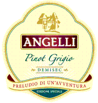 ANGELLI PINOT GRIGIO DEMISEC PRELUDIO DI UN`AVVENTURA EDIZIONE SPECIALE