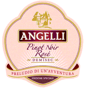 ANGELLI PINOT NOIR ROSE DEMISEC PRELUDIO DI UN`AVVENTURA EDIZIONE SPECIALE