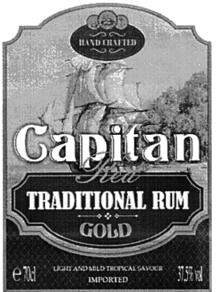Red Capitan TRADITIONAL RUM GOLD