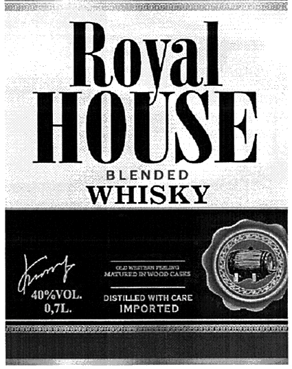Royal HOUSE BLENDED WHISKY