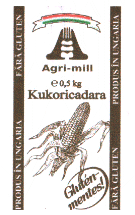 Agri-mill Kukoricadara GlutÃ©n-mentes! PRODUS ÎN UNGARIA FĂRĂ GLUTEN