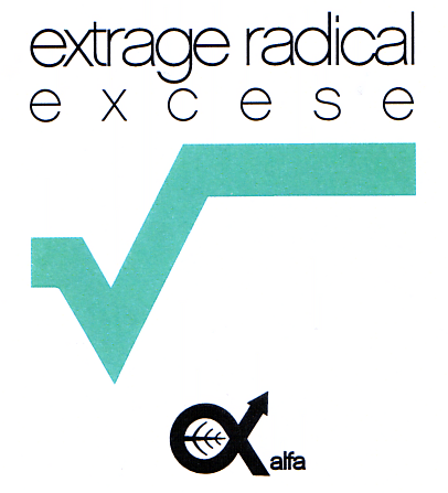 alfa extrage radical excese