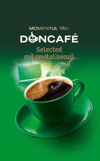 MOMENTUL TĂU DONCAFE Selected mă revitalizează