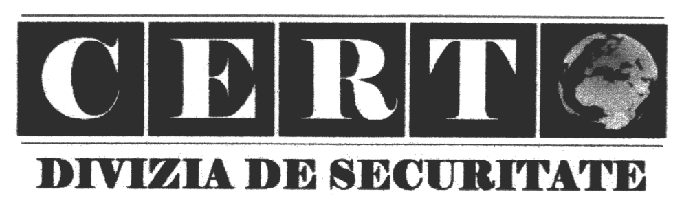 CERTO DIVIZIA DE SECURITATE