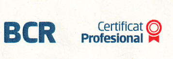 BCR CERTIFICAT PROFESIONAL