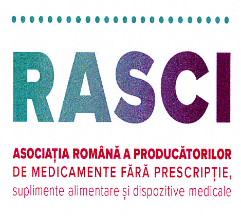 RASCI ASOCIAŢIA ROMÂNĂ A PRODUCĂTORILOR DE MEDICAMENTE FĂRĂ PRESCRIPŢIE, suplimente alimentare şi dispozitive medicale