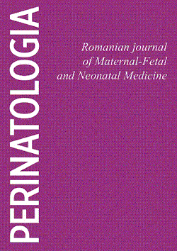 PERINATOLOGIA Romanian Journal of Maternal-Fetal and Neonatal Medicine