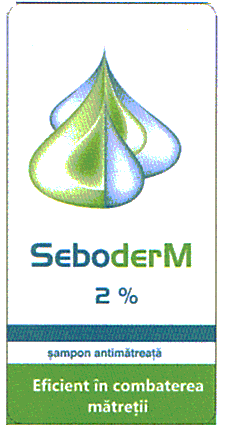 SeboderM 2% şampon antimatreaţă Eficient în combaterea mătreţii