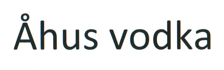Âhus vodka