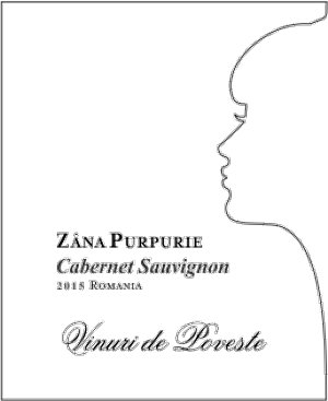 ZÂNA PURPURIE Cabernet Sauvignon 2015 ROMANIA Vinuri de Poveste