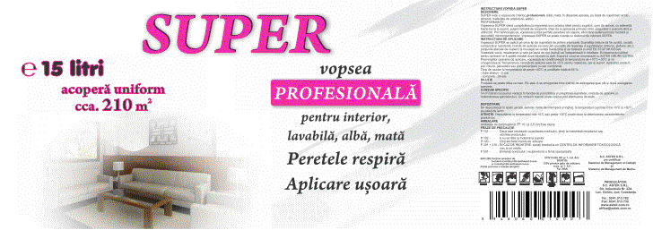 SUPER VOPSEA PROFESIONALĂ