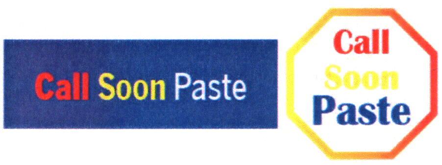 CALL SOON PASTE