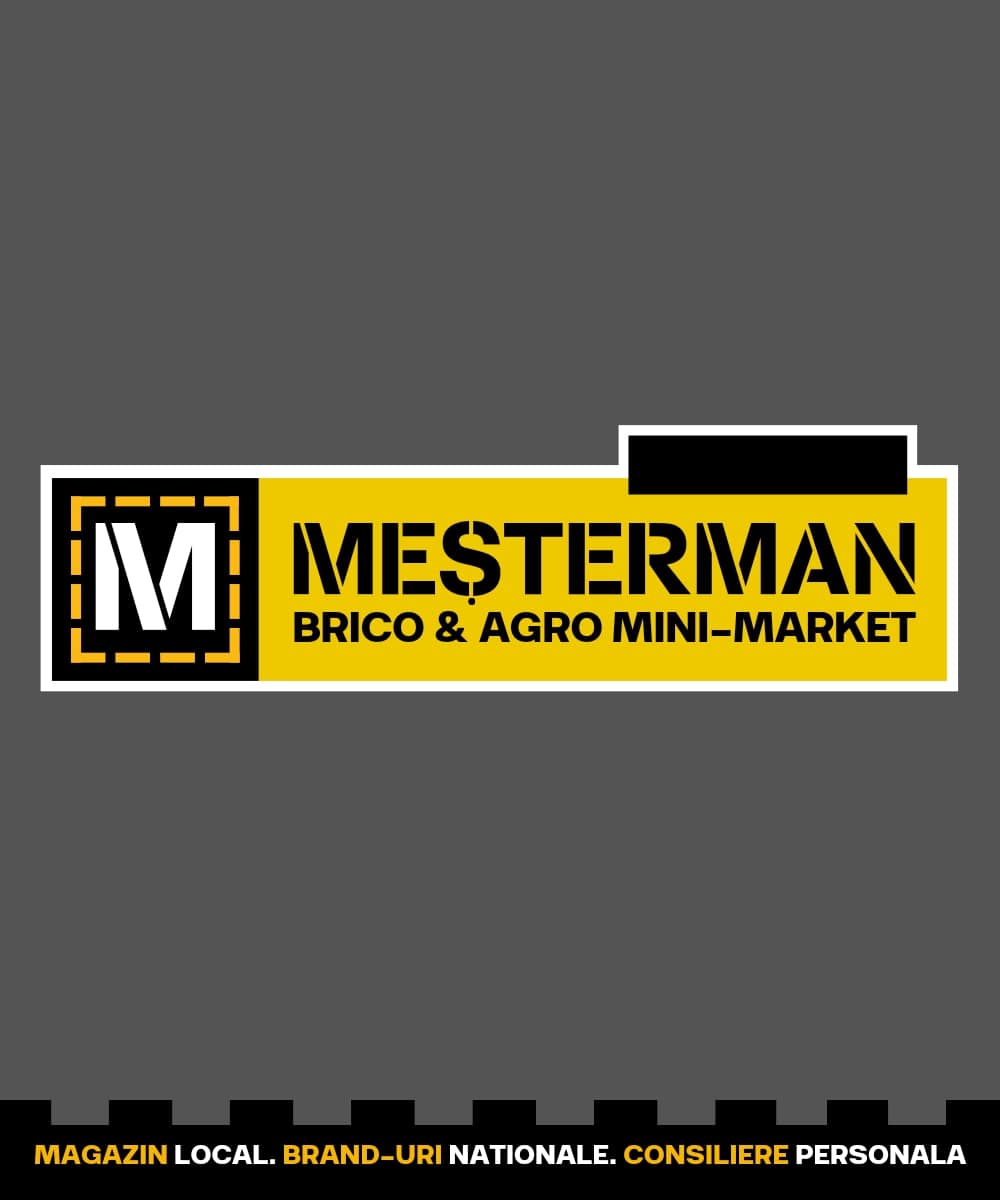MESTERMAN BRICO & AGRO MINI-MARKET MAGAZIN LOCAL. BRAND-URI NATIONALE. CONSILIERE PERSONALA