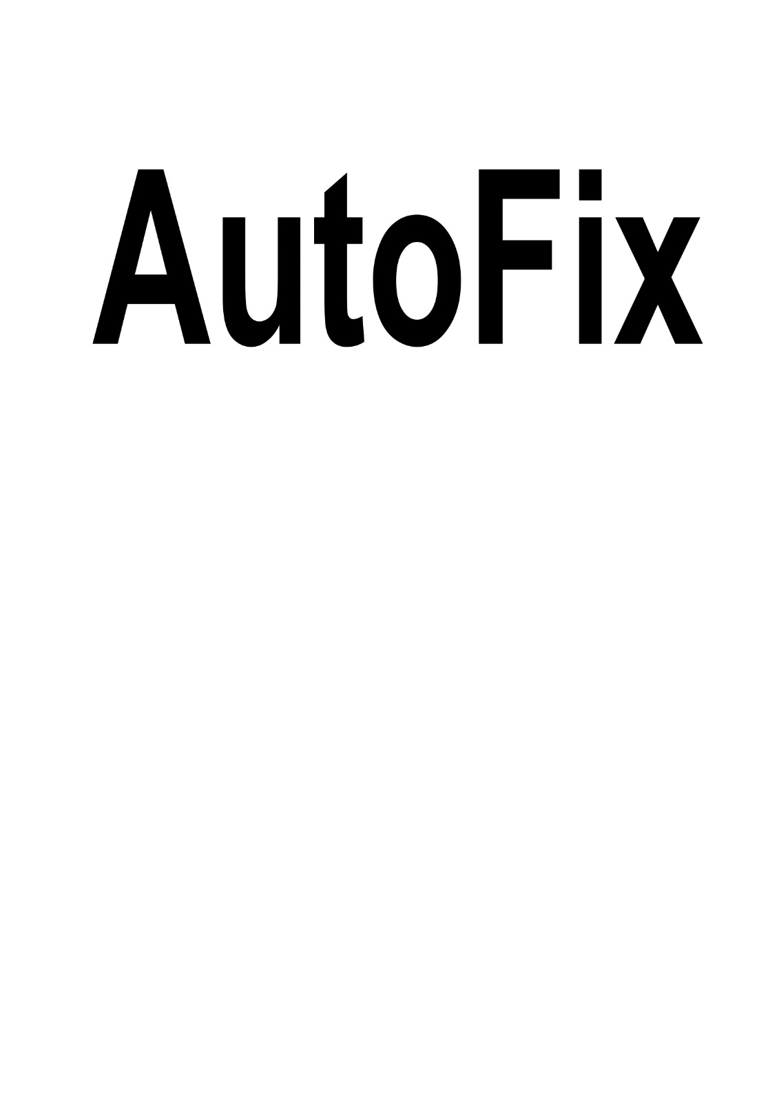 AutoFix