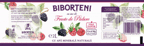 BIBORȚENI cu suc de Fructe de Pădure