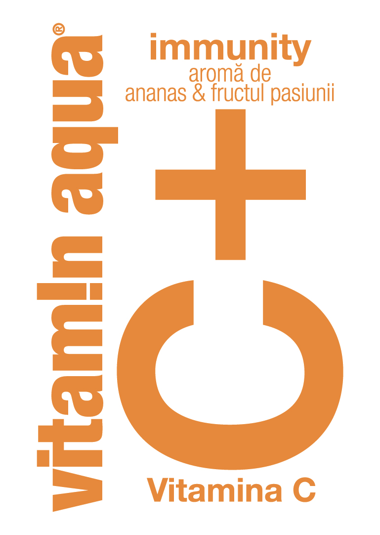 vitam!n aqua immunity C+ aromă de ananas & fructul pasiunii Vitamina C