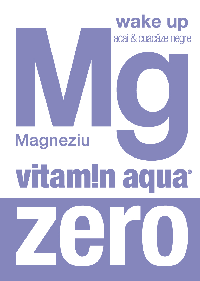 Mg wake up vitam!n aqua zero Magneziu acai & coacaze negre
